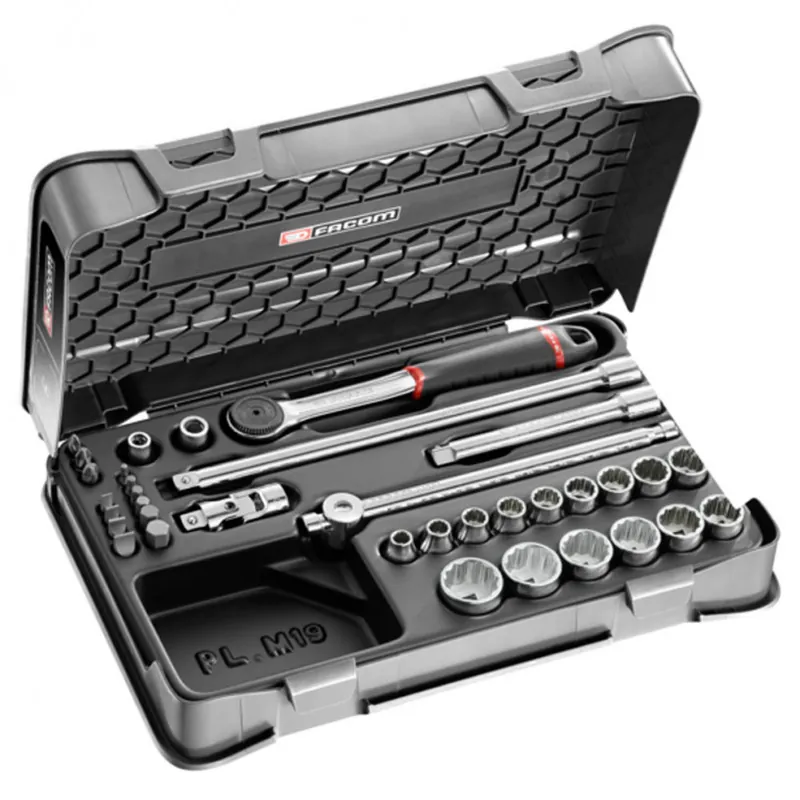 Populaire Coffret douilles 3/8‘ - 12 pans métrique 35 pièces - Facom J.430BSP