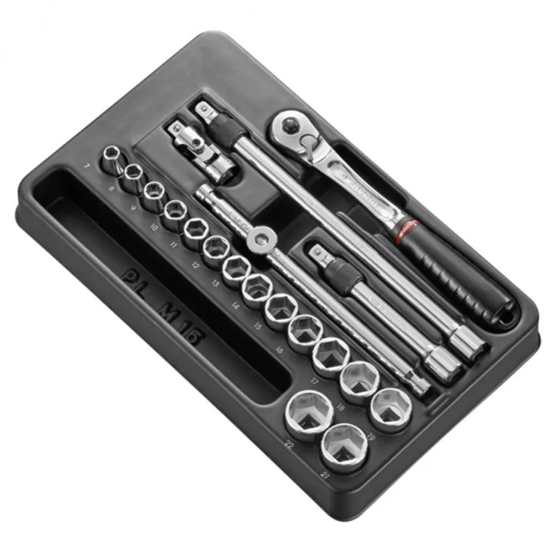 Module douilles 3/8‘ - 6 pans métrique 20 pièces - Facom MOD.JL171-36 Meilleur Prix