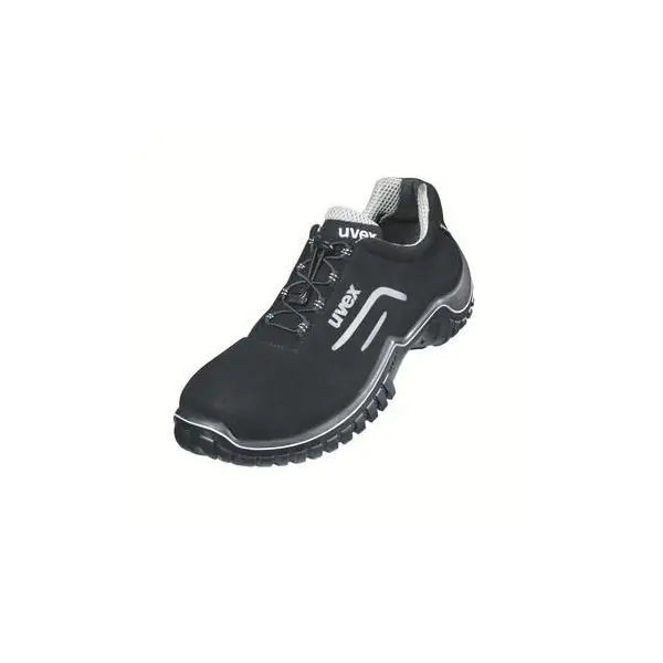 uvex motion style Chaussures basses S2 noir/argent Largeur 11 Pointures 36 Retour Gratuit
