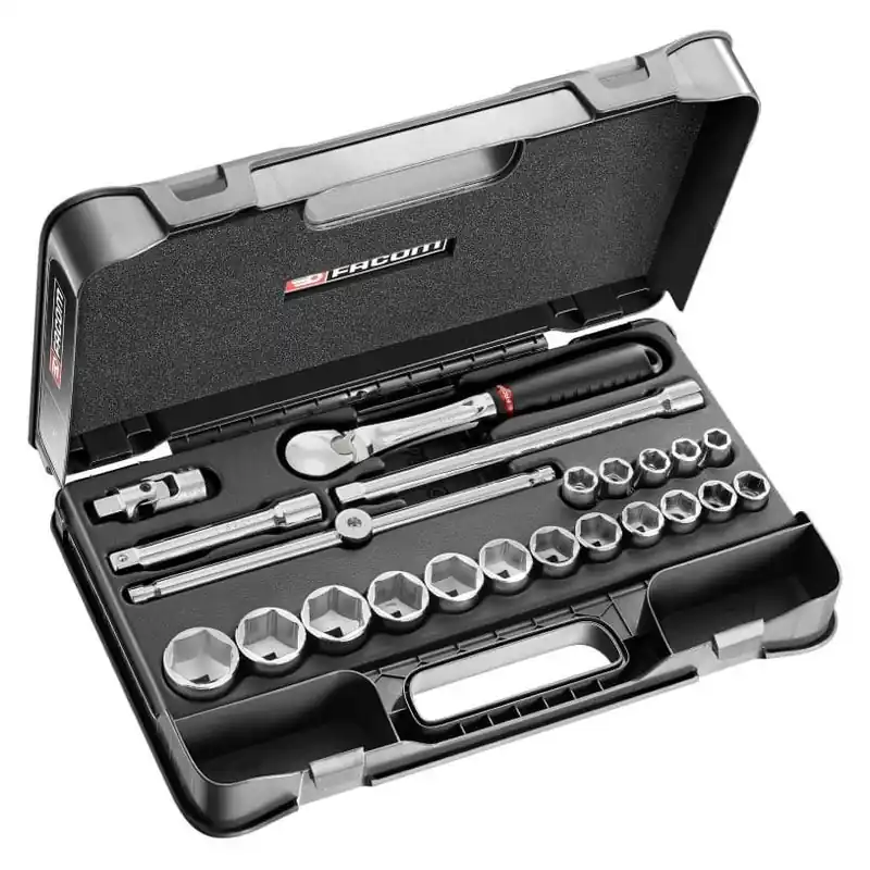 Acheter En Ligne Coffret douilles 1/2‘ 6pans en pouces - Facom SL.161-2P6U