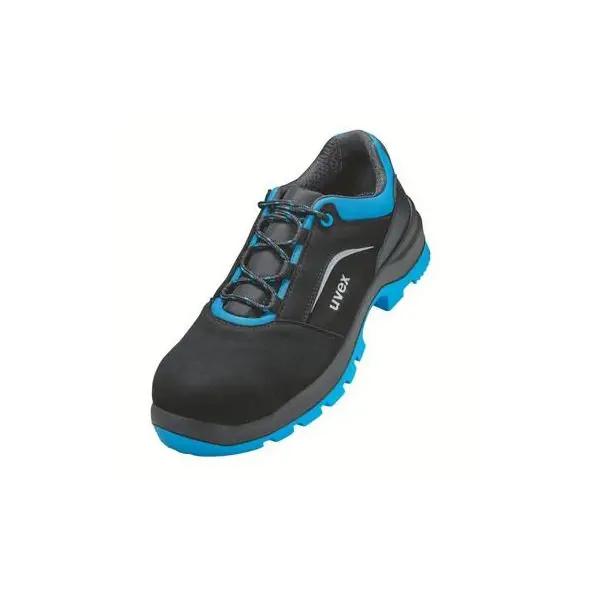 Vente Directe uvex 2 xenova? Chaussures basses S2 noir/bleu Largeur 10 Pointures 39