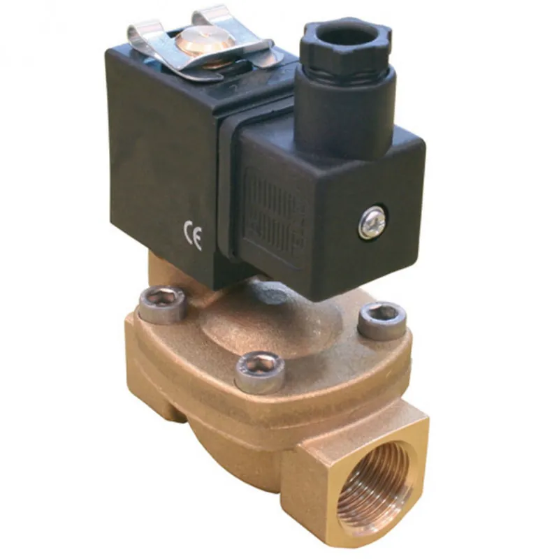 Electrovanne 2/2 normalement fermee commande assistee g3/8 - 220v ac 220V AC Offre Limitée