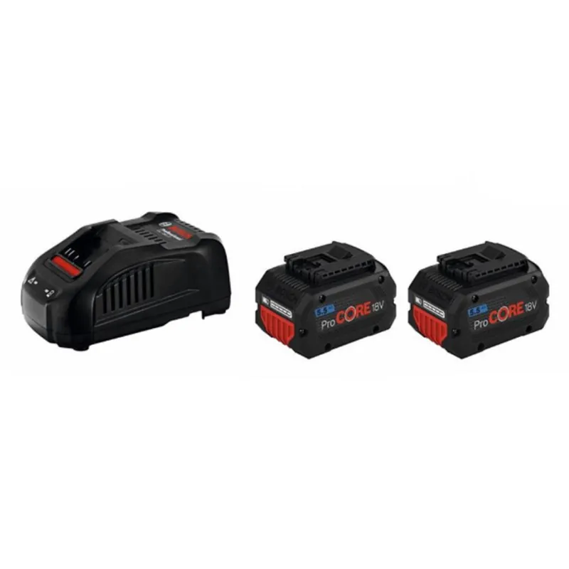 Set de 2 batteries PROCore 5,5 Ah avec chargeur GAL 1880 CV Commander Maintenant