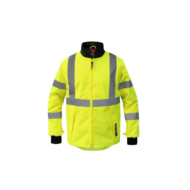 Certifié Blouson Froid Hte Visibilité ROCKET Jaune/Noire - Manche Amovible Taille M