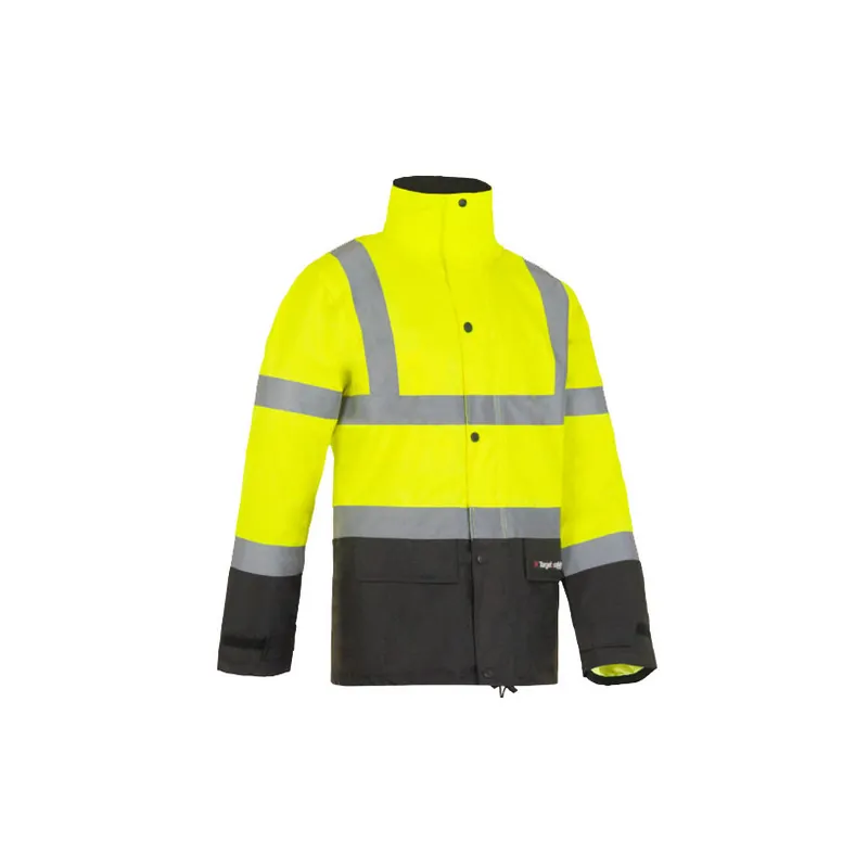Offre Spéciale Parka de pluie Hte Visibilité SKY Jaune/Noire Taille L