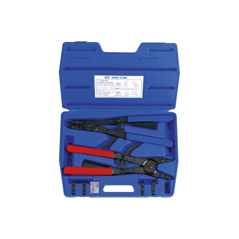 Coffret de pinces circlips Ouverture/fermeture - KINGTONY 45211PP Nouveauté