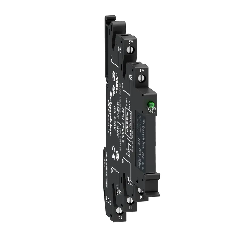 Zelio Relay RSL – relais PCB embrochable monté sur embase – 1OF – 6A – 230VACDC Retour Gratuit