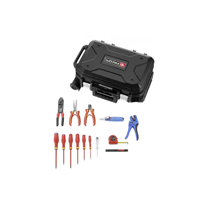 Offre Du Jour Valise Maintenance à Roulettes - Série BV.R30 - Facom - Promotion Electricien (14 Pièces)