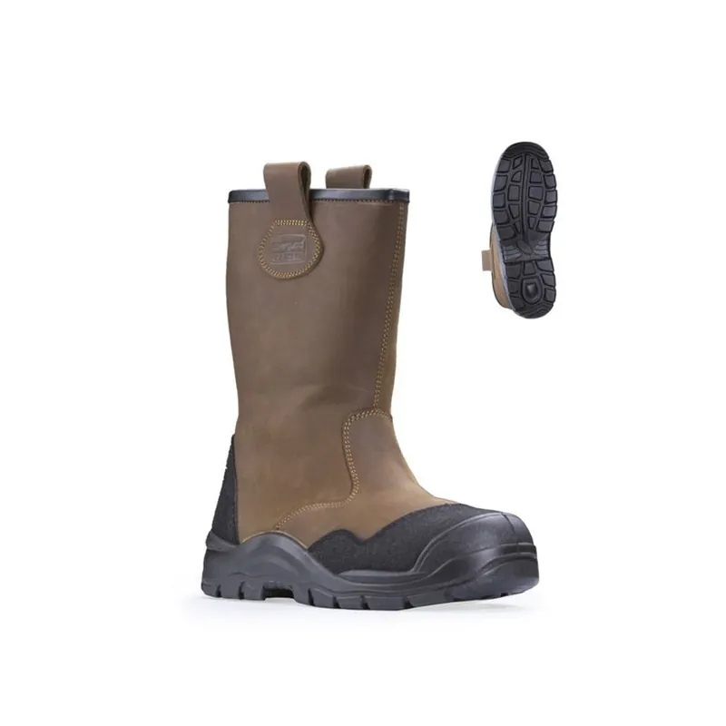 Dernière Chance Botte Fourrée PYROPE S3 SRC CI – Cuir P.Fleur – Imperméable 43