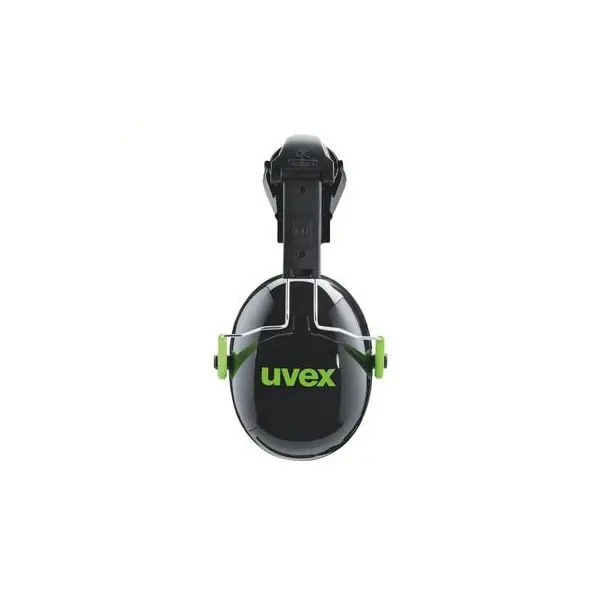 Authentique Coquilles antibruit uvex K1H noir/vert SNR 27 dB