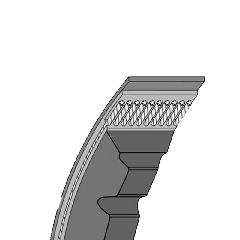 Courroie Trapézo?dale Etroite Crantée - Série XPB - 16,3MM XPB 1450 - 1450Ld/1472La Commande En Gros