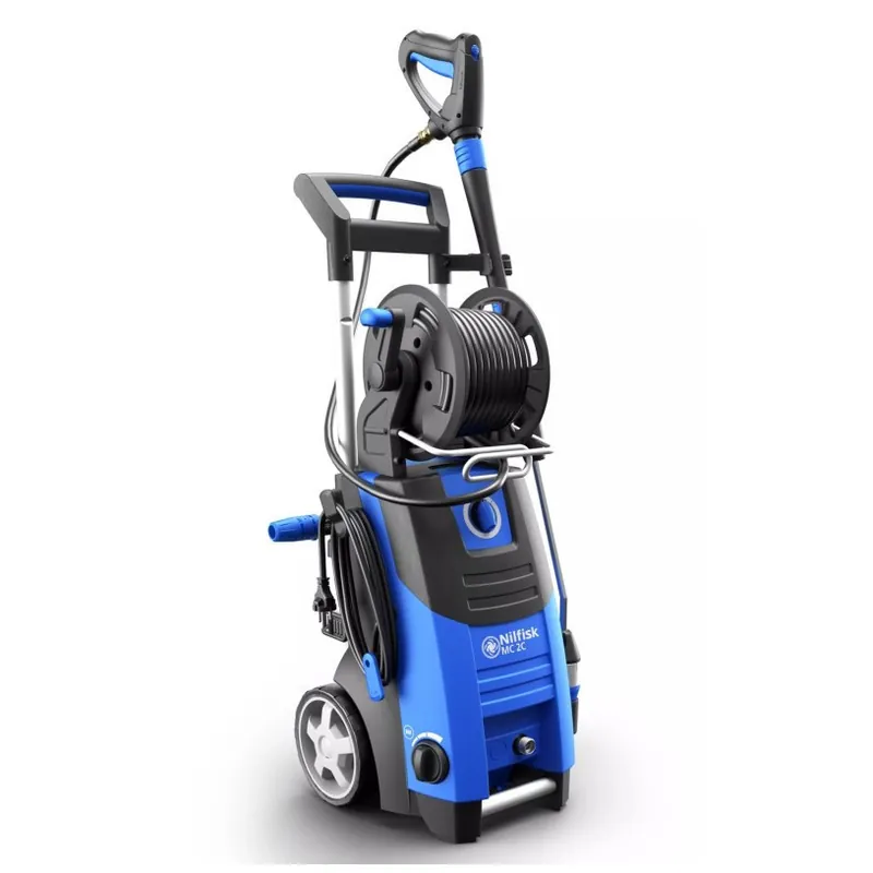 Expédition Rapide Nettoyeur Haute Pression Monophasé Eau Froide – MC2C – 140 Bars / 610 L/H + Flexible 15 Mètres + Enrouleur