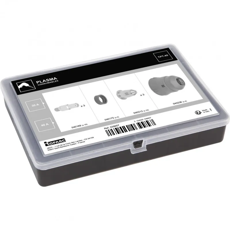 Consommable Torche Plasma GYS? TPT40 – Coffret 8 Pièces – 40A Offre Exclusive