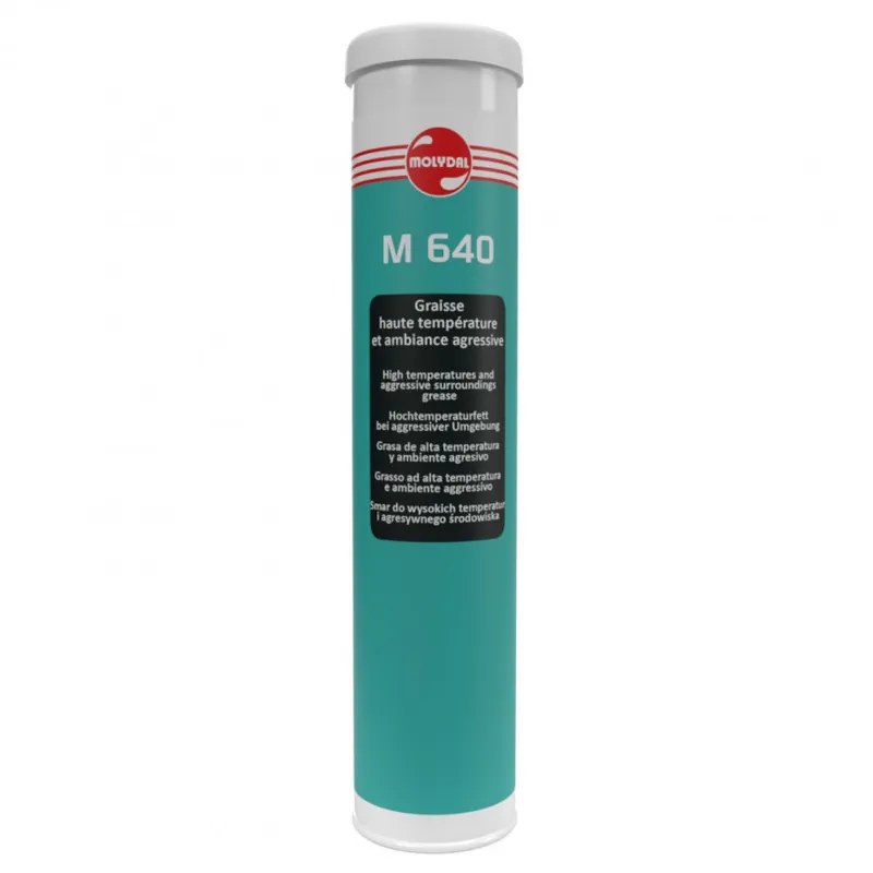 Graisse Synthétique Fluorée M640 Grade 2 - Cartouche 800 Gr - MOLYDAL Offre Spéciale