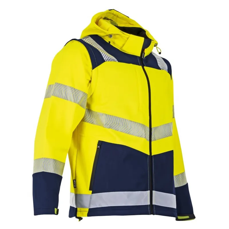 Veste Softshell HV AUTHENTIC 3 Couches VISEUR JN/Marine – M. Amovible Taille 6 Livraison Express