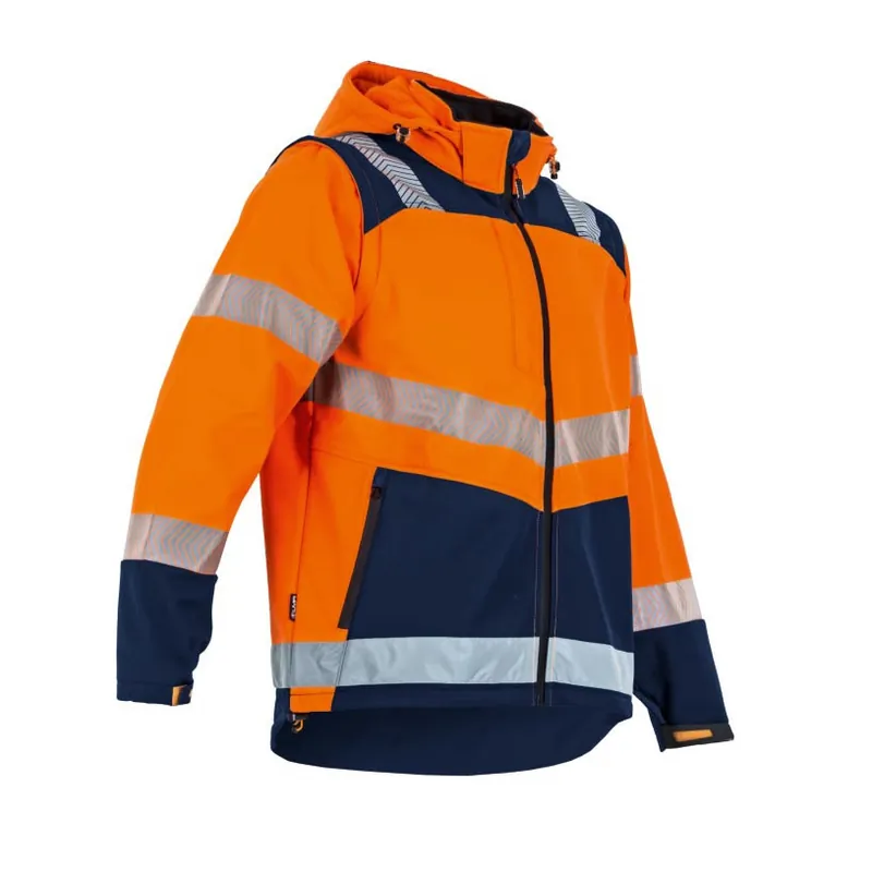Meilleure Vente Veste Softshell HV AUTHENTIC 3 Couches CIBLE OG/Marine – M. Amovible Taille 7