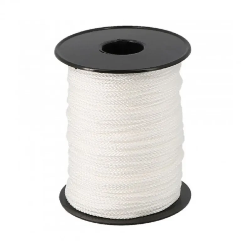 Cordeau Polypropylène Blanc 8 Fuseaux ? 2MM - Bobine 100M Nouvel Arrivage