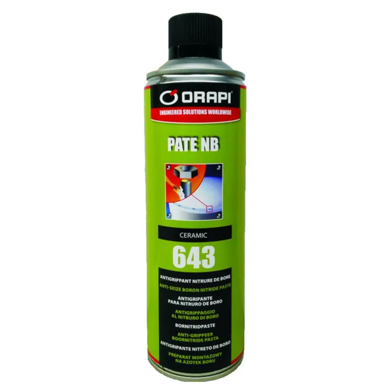 12 Pates Antigrippantes Céramique NB PMUC 1400°C – Orapi 643 – Aérosol 650 ML Meilleur Choix
