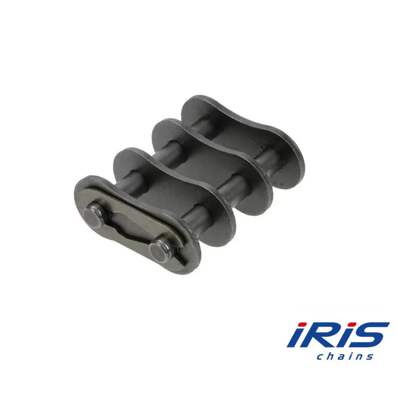 Prix Réduit Attache Rapide Acier - IRIS PRO? - Clips Ressort - Pas de 19,05 - Triple(12B3)