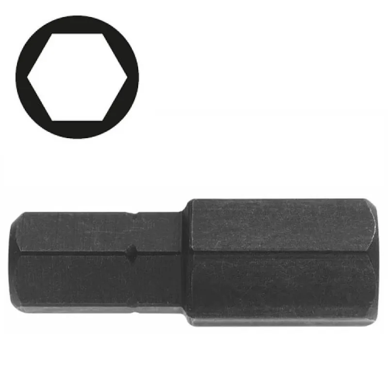 Solde Embout de Vissage IMPACT Emmenchement Hex. 5/16" Facom? Série 2 - ENH.206 - 6 Pans 6MM - Lg 30MM