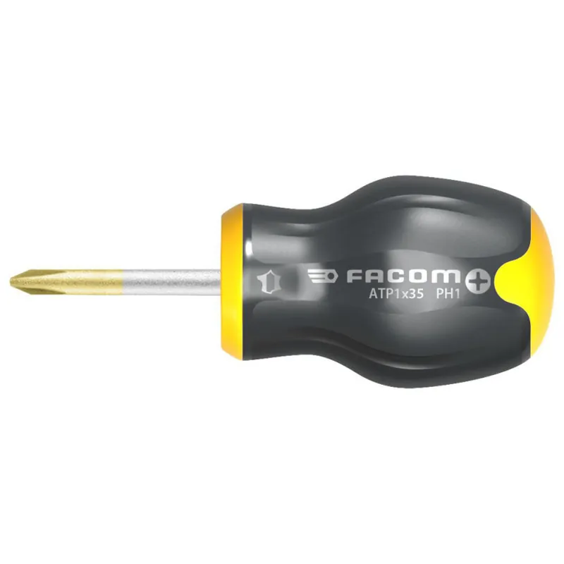 Tournevis Cruciformes Phillips? FACOM PROTWIST? Lame Courte - Ph2 - Lame 35MM - ATP2X35 Usine Directe