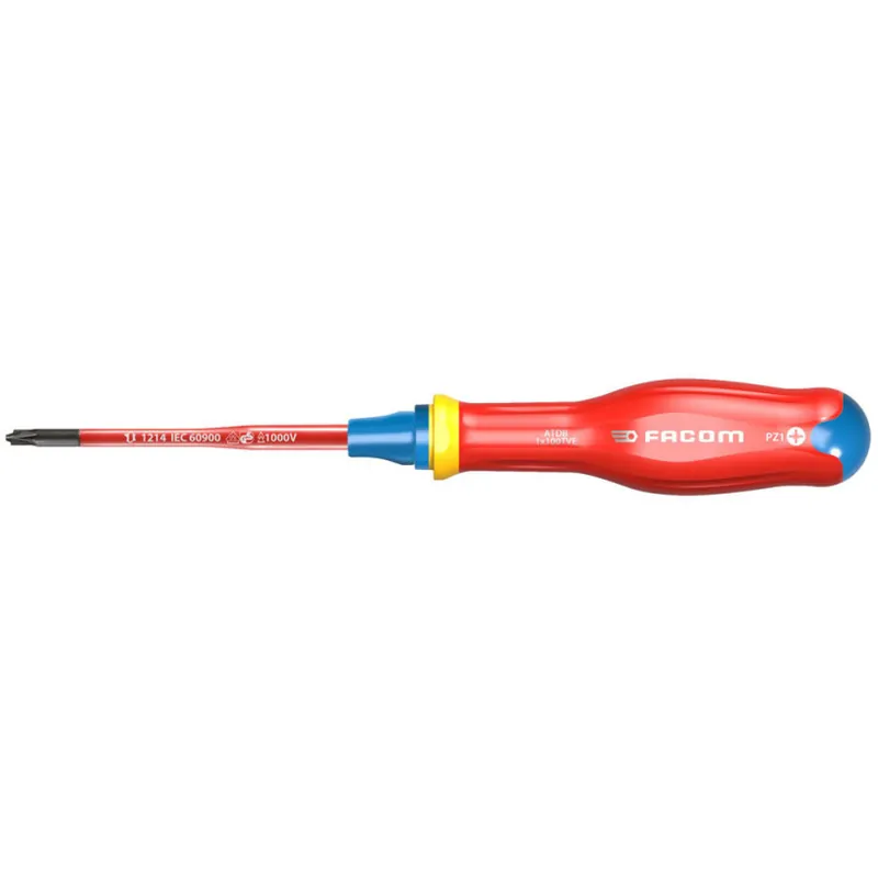 Achat Immédiat Tournevis BORNEO? Lame Isolée Pozi? 1 000 Volts FACOM PROTWIST? – Pz1 – Lame 100MM – ATDB1X100TVE
