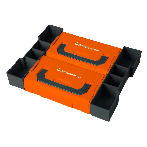 2 bo?tes de rangement L-BOXX? Mini avec insert pour petites pièces et plateau-couvercle Prix Choc