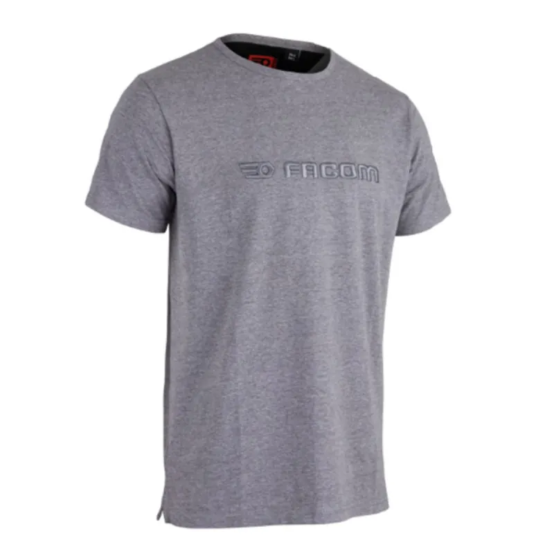 Achat Immédiat Tee-Shirt 100% Coton Manche Courte Facom? Gris Uni – GAME – Taille 3XL (56/58-7)