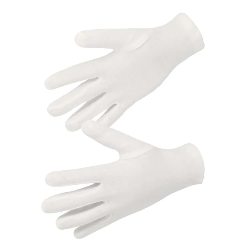 10 Gants Manutention Légère Avec Ourlet – COTON Blanchi – Taille 09 Offre Exclusive