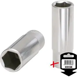 Usine Directe Douille 1/2‘‘ 6 pans, longue, 10mm – sur carte