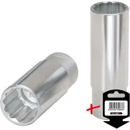 Douille 1/2‘‘ 12 pans, longue, 10 mm – sur carte Bon Marché