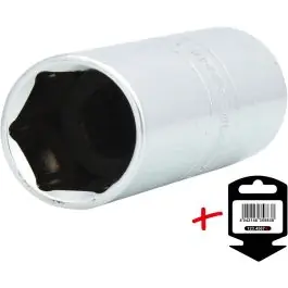 Prix Promo Douille à bougies CHROMEplus 1/2‘‘, 16mm - sur carte