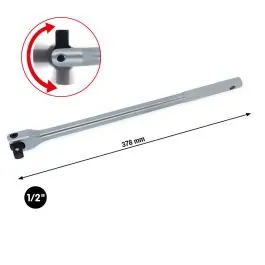 Poignée articulée longue 1/2‘‘ CHROMEplus, 360mm Acheter Direct