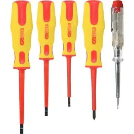 Commande En Gros Jeu de tournevis ERGOTORQUE VDE, PH+fente, 5 pcs