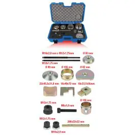 Jeu d‘outils pour doubles silentblocs pour VAG, 19 pcs Vente Directe