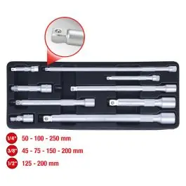 Jeu de rallonges articulées, 9 pcs Promotion