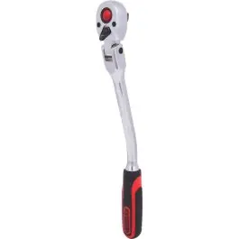 3/8&Prime; Cliquet inclinable à tige courbée CHROMEplus, 72 dents Authentique